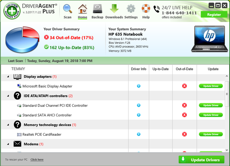 DriverGuide Toolkit